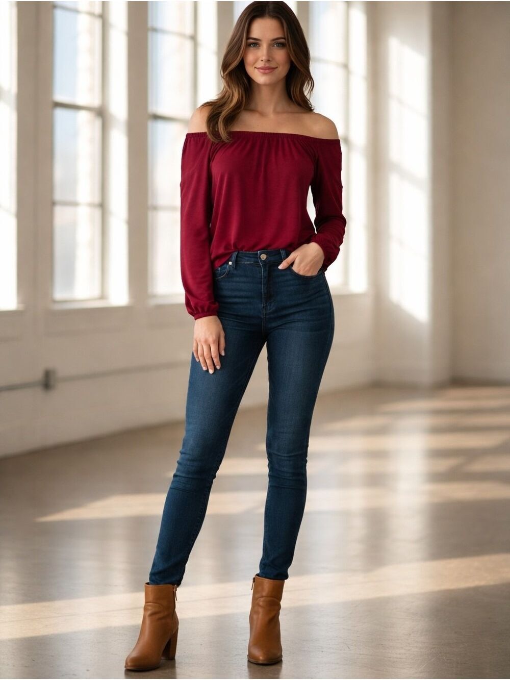 Ezbelle Off The Shoulder Blouse Size XXL NWT